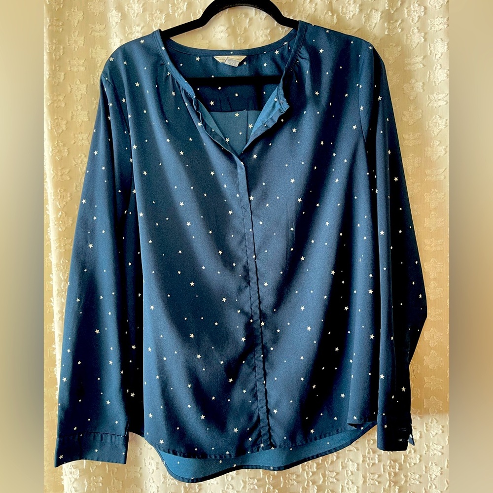 Bass Womens Longsleeve Blouse